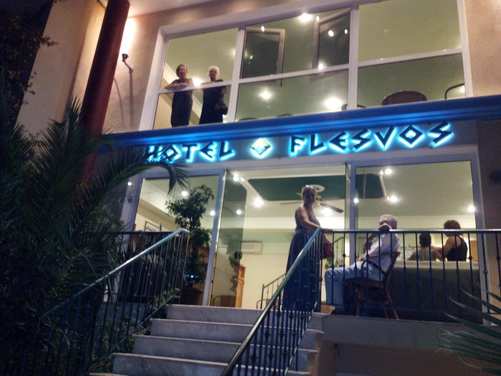 Hotel Flesvos Pefkochori Exterior foto